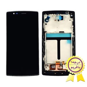 تاچ و ال سی دی گوشی ال جی  جی فلکس2  با فرم    LCD LG   G Flex 2 H955 with frame