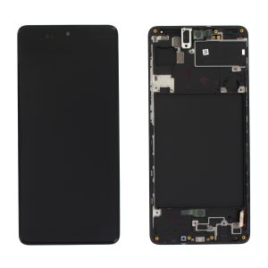 تاچ و ال سی دی گوشی سامسونگ آ71  با فریم اصلی  LCD SAMSUNG A71 (a715) ORIGINAL WITH FRAME