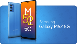 گوشی موبایل سامسونگ مدل GALAXY M52 5G SM-M526BR/DS دو سیم‌ کارت ظرفیت 128 گیگابایت و رم 8 گیگابایت