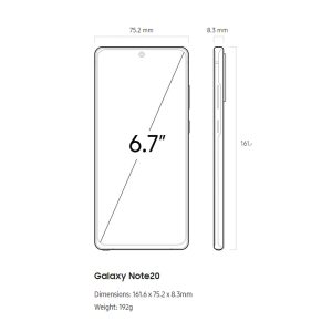 گوشی موبایل سامسونگ مدل Galaxy Note20 SM-N980F/DS