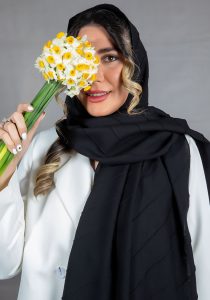 شال مشکی مجلسی