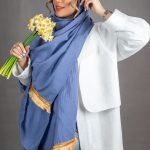 شال آبی