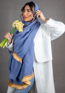 شال آبی